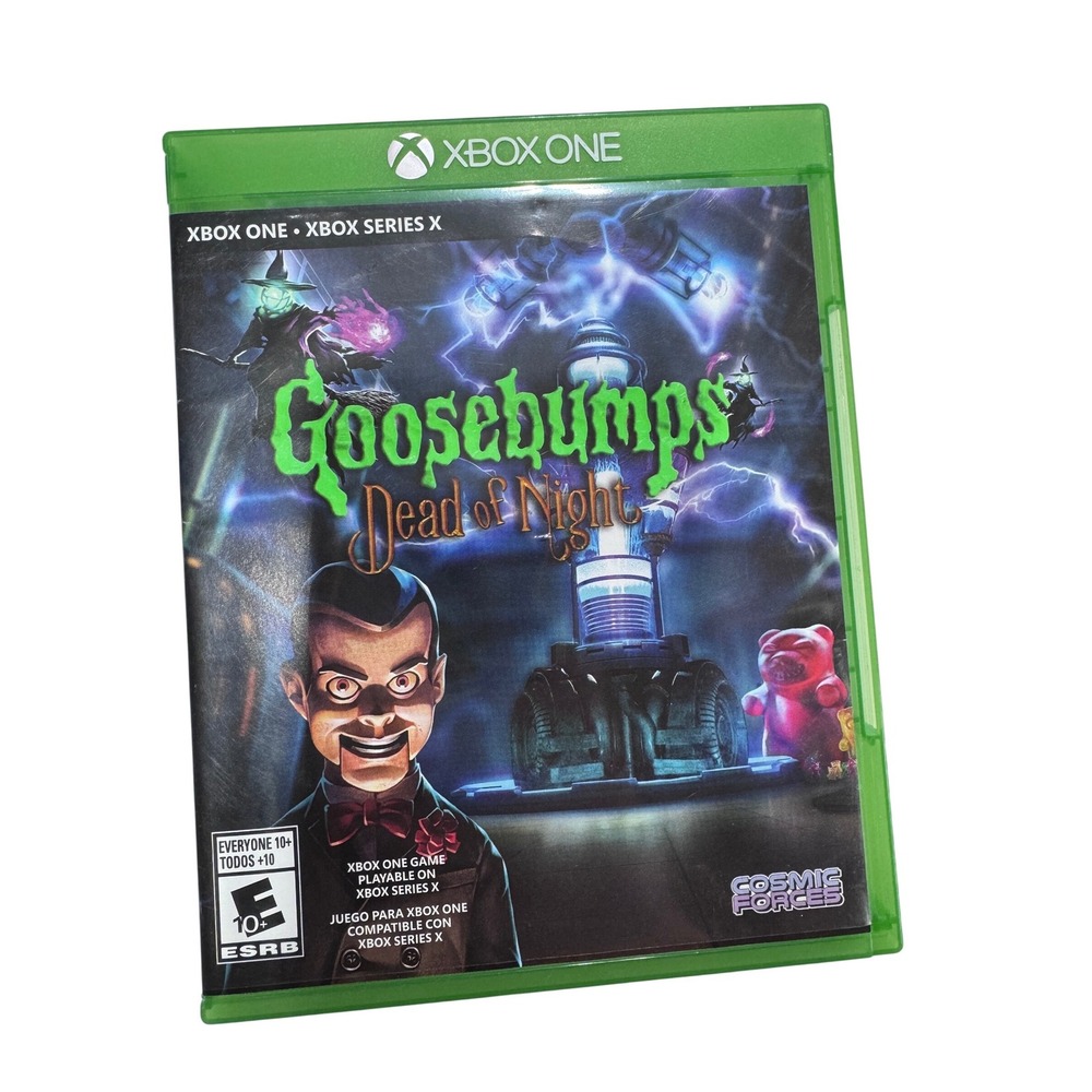 Cosmic Forces Goosebumps‎ Dead of Night Xbox One Xbox Series X Video Game Tested